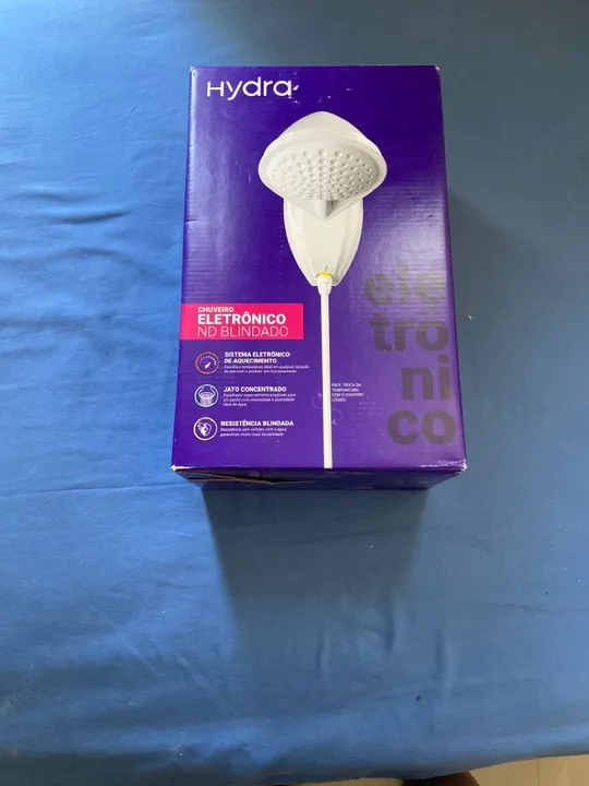Chuveiro Elétrico Hydra Blindado - NOVO