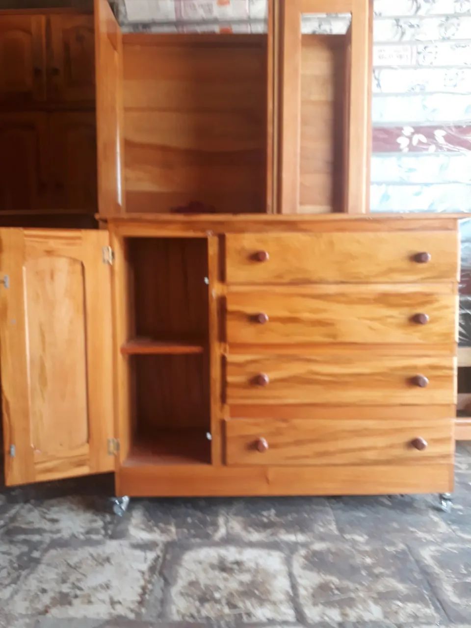 Cômoda 4 gavetas com sapateira  - Foto 2