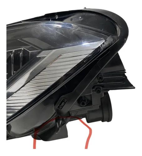 Carcaça Farol Esquerdo Vw T-cross 2021 2gm941773b C/detalhe