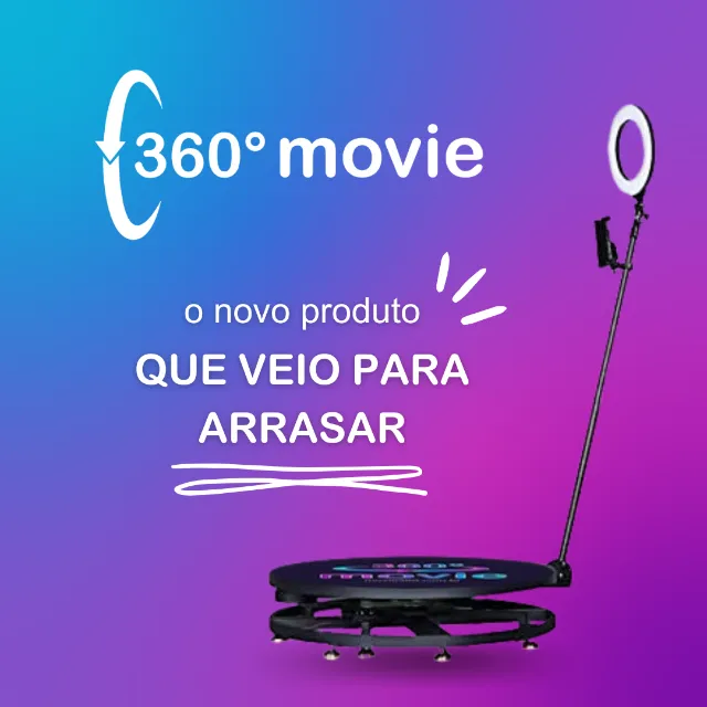 Movie 360°: transforme diversão em lucro! Aproveite de R$ 5.490,00 por R$ 4.900,00.