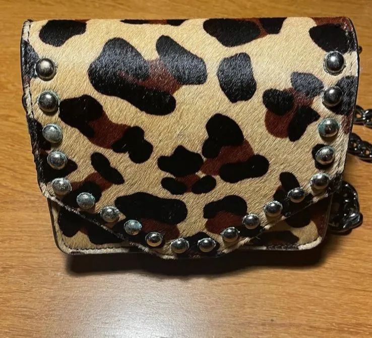 Mini Bolsa Animal Print Schutz