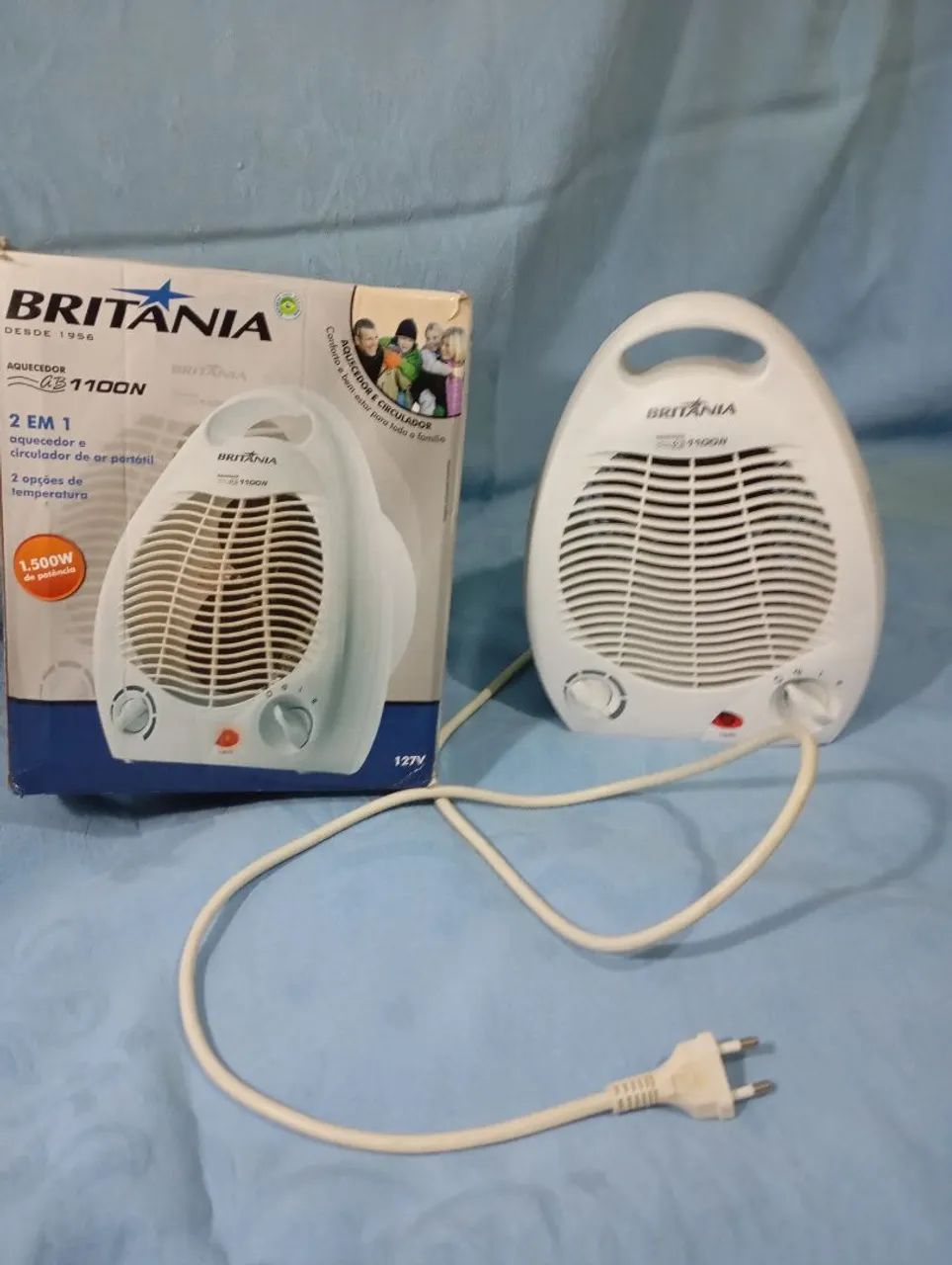 Aquecedor e Ventilador Britânia AB1100N - Foto 5