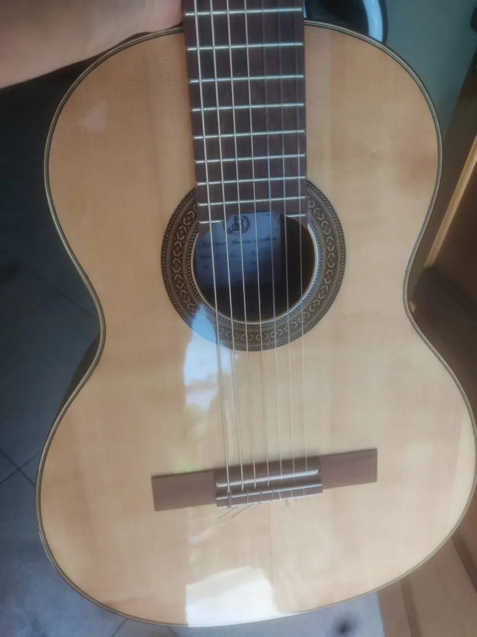 Violão 7 Cordas Jefferson Barros Mogno