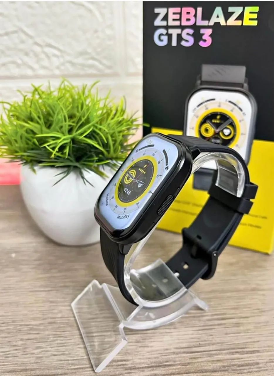 -Smartwatch Zeblaze GTS 3, Entrega Grátis 