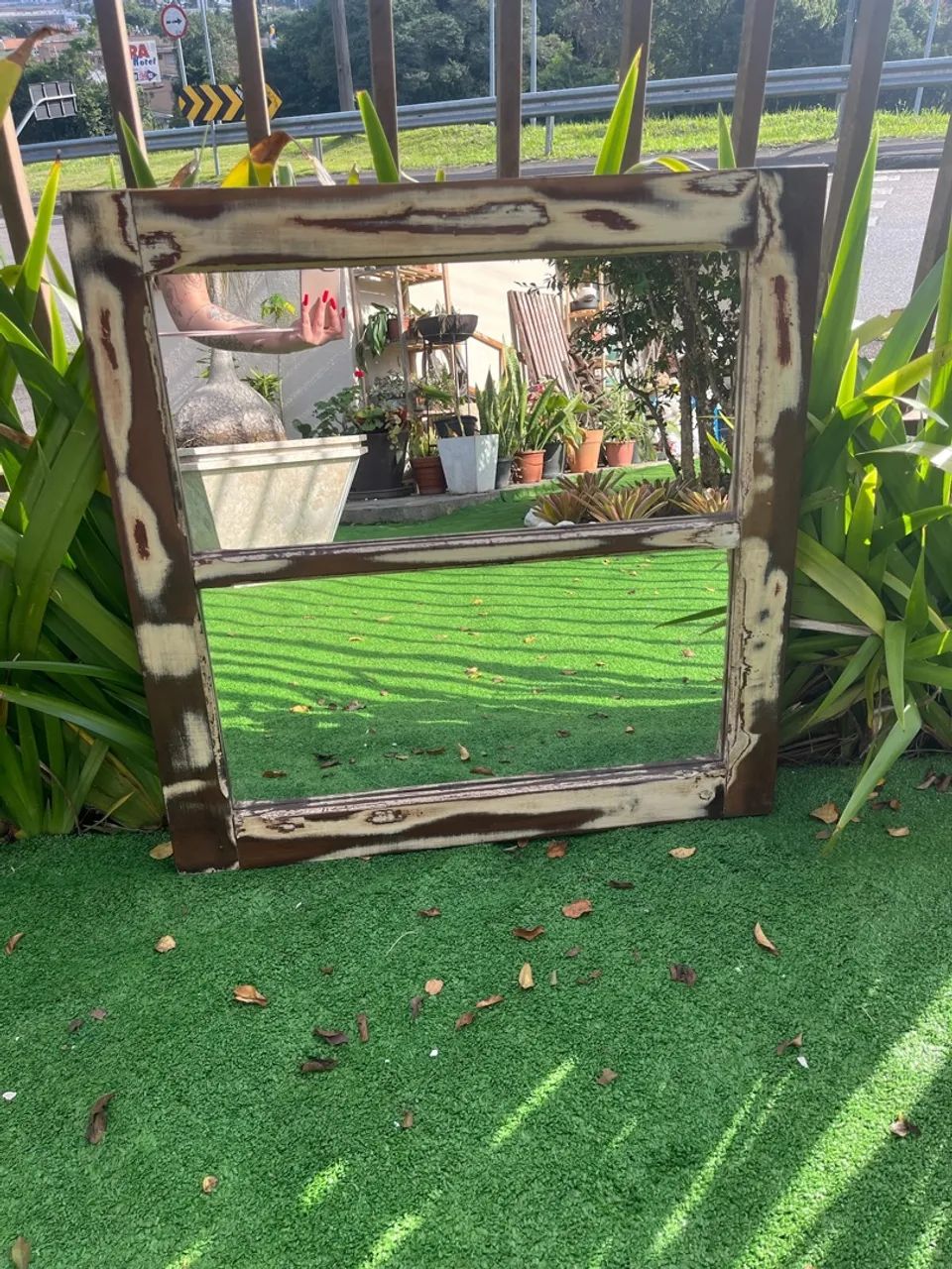 Espelho Decorativo Rústico para Casa64315289617154120