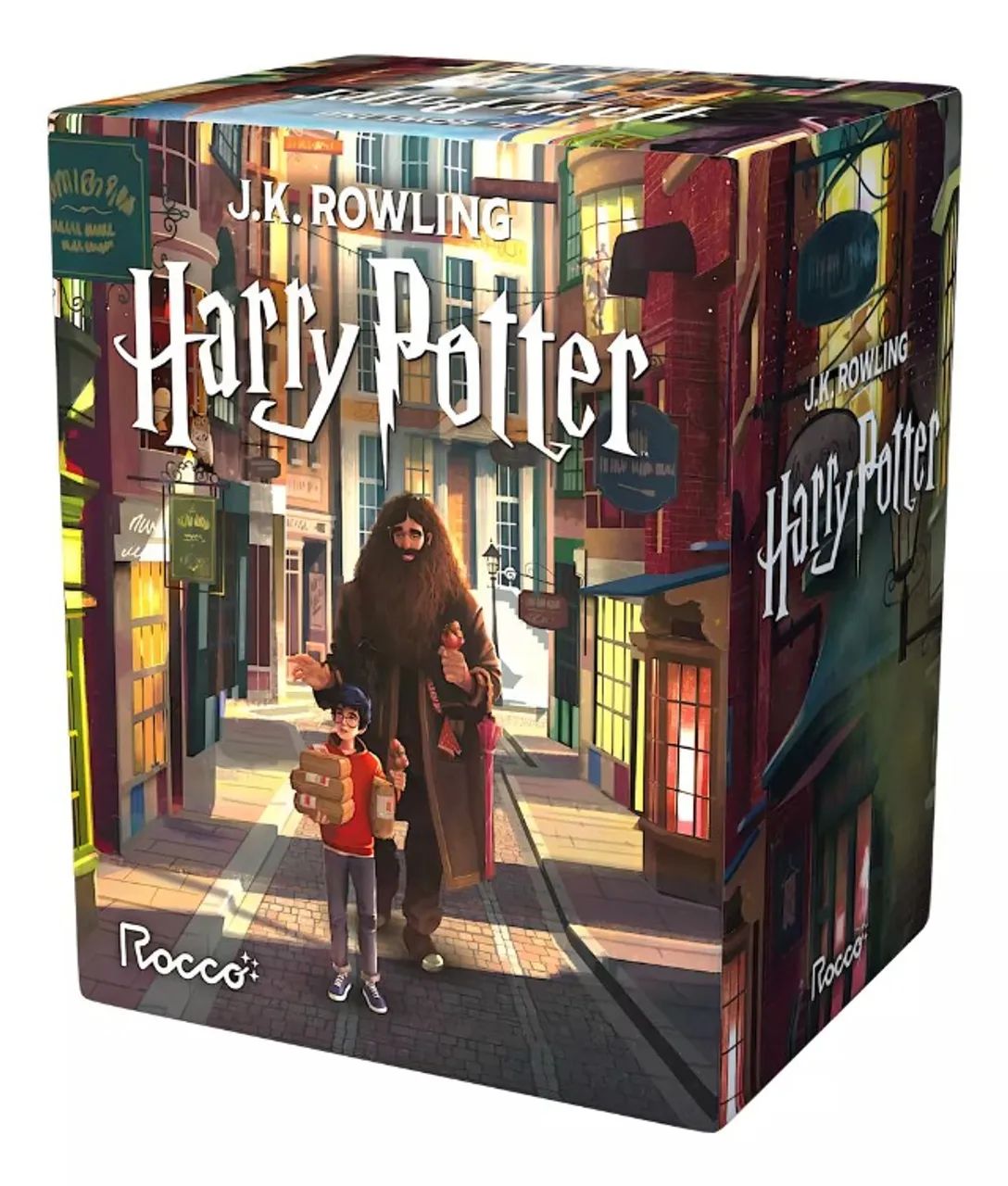 Box Harry Potter Edição Pottermore 7 Livros Com Adesivos J.k. Rowling Editorial Rocco - Foto 4