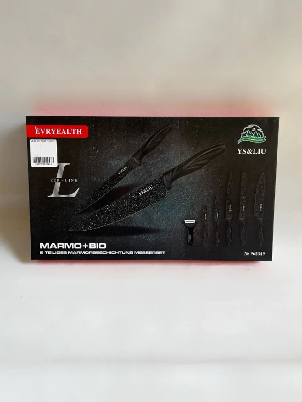 Conjunto de Facas Afiadas C/06 Peças - Foto 6