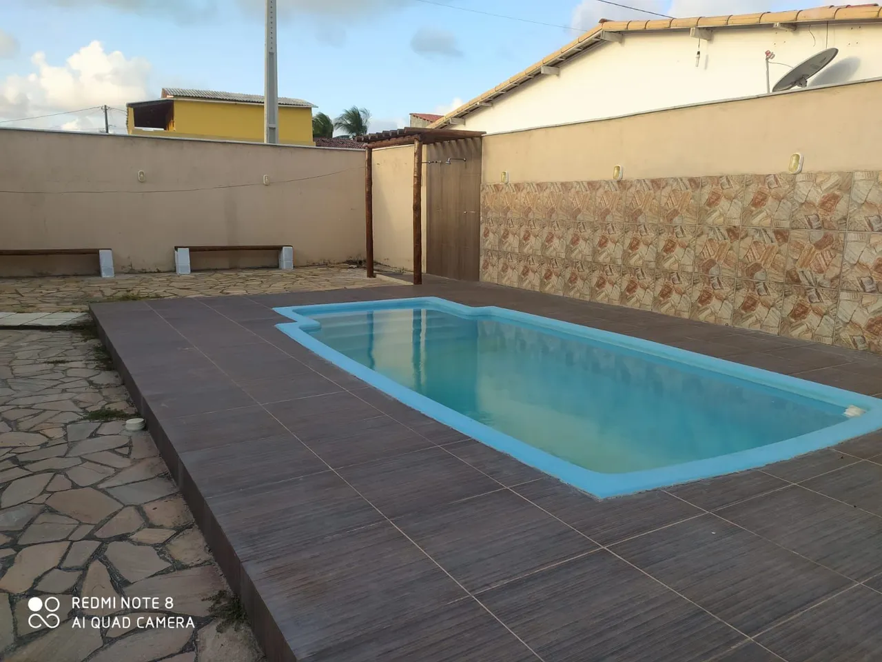 Casa de praia com Piscina em Camurupim