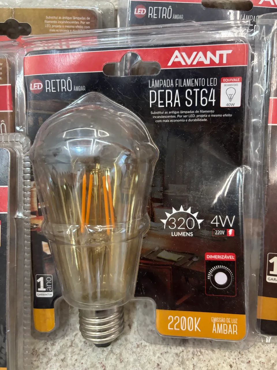Kit com 12 lâmpadas Avant 220v - Foto 2