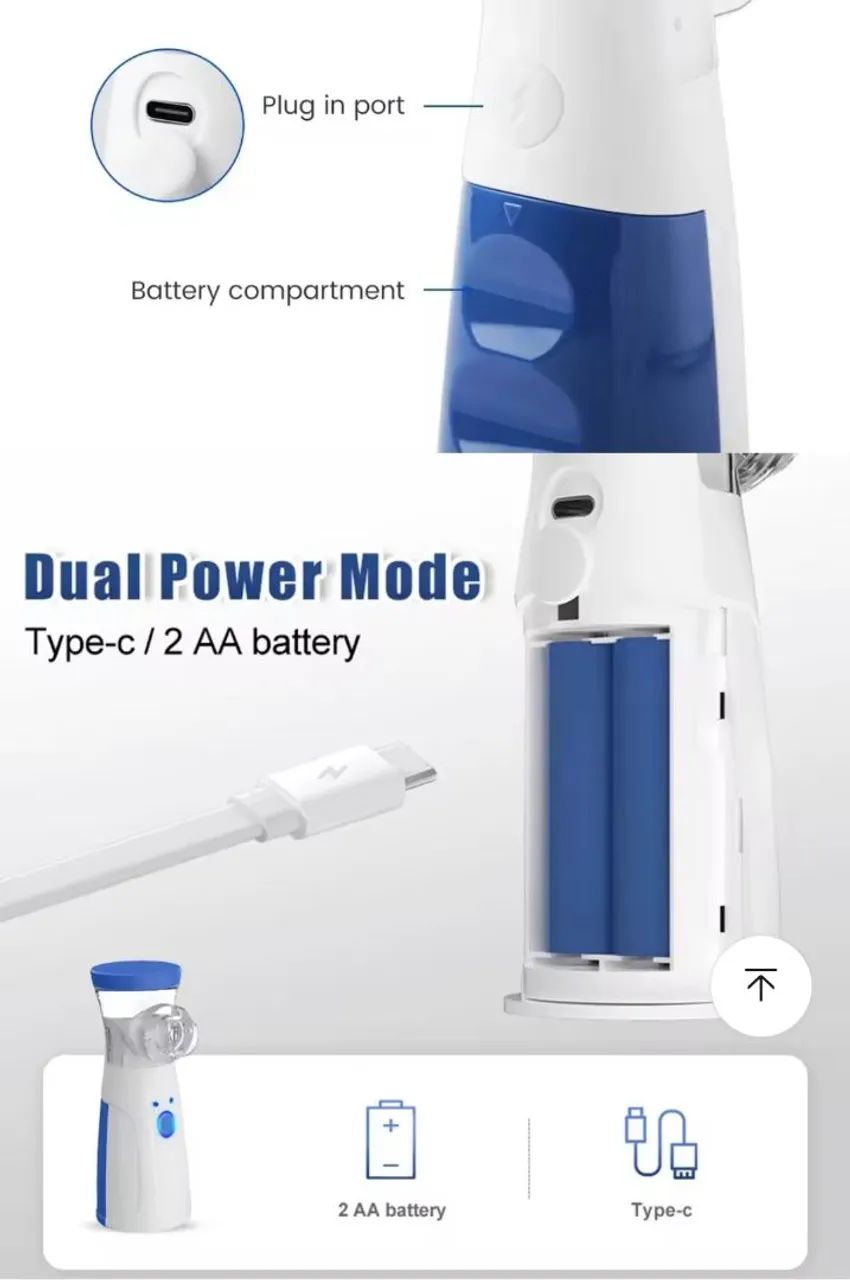 Inalador Portátil para Adultos e Crianças  - Foto 2