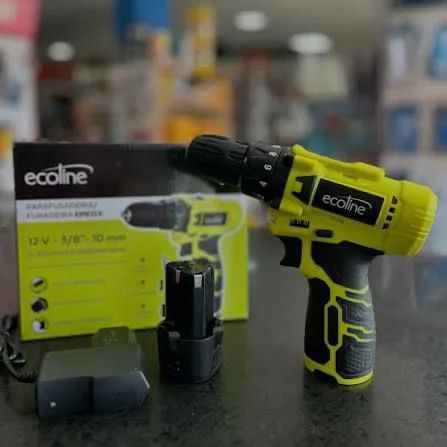 Parafusadeira e Furadeira 12w com maleta Ferramentas de