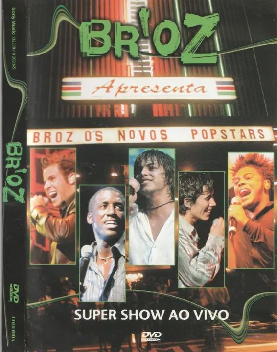 Br'oz - Br'oz ( DVD Oficial raro )