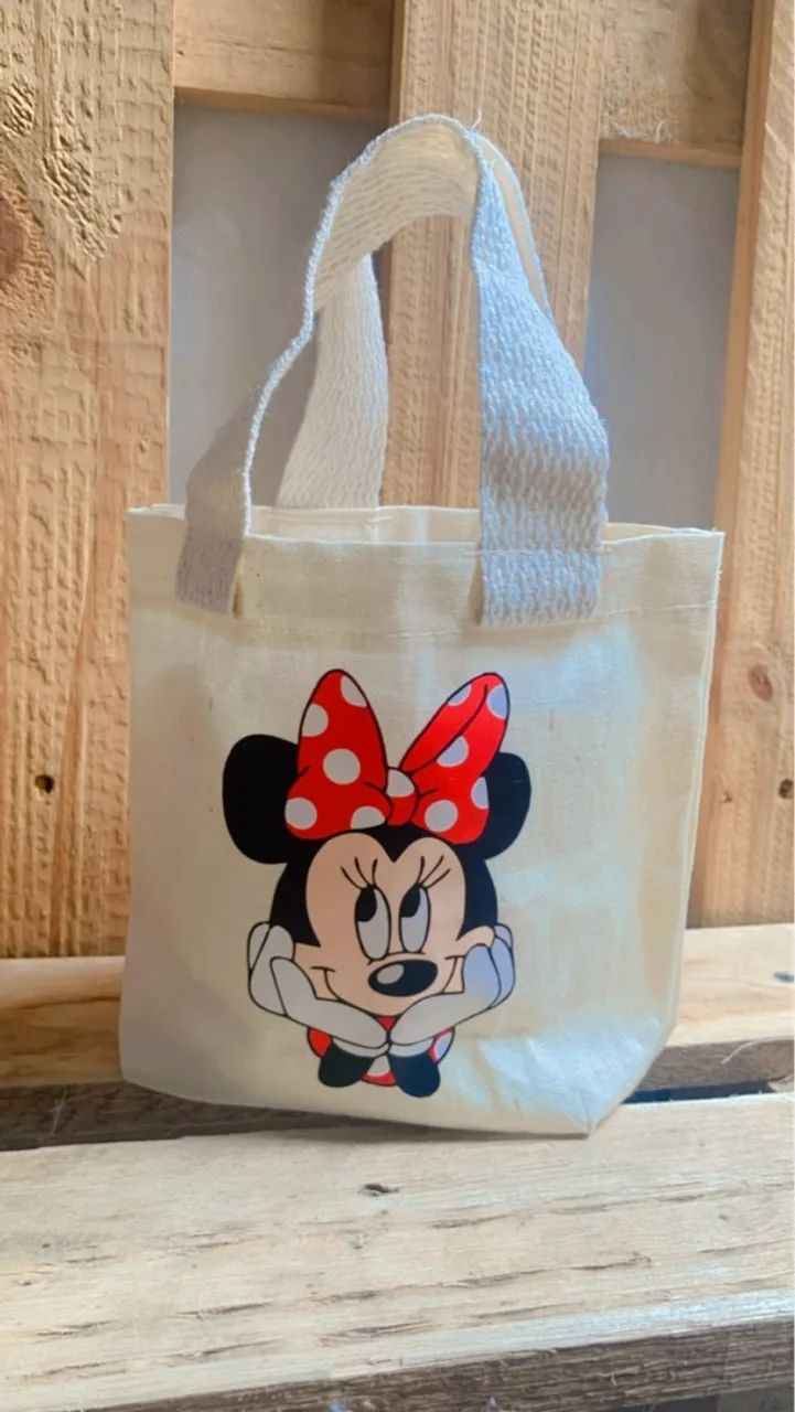 Bolsa Minnie  ecobgs tema Mouse