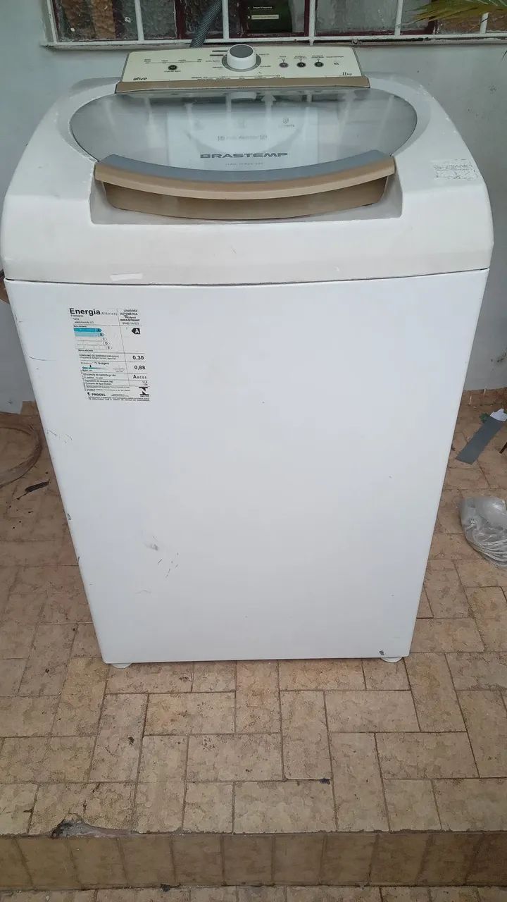 Máquina de Lavar Brastemp 11kg cesto inox funcionando tudo testo na hora 90 dias de garant - Foto 3