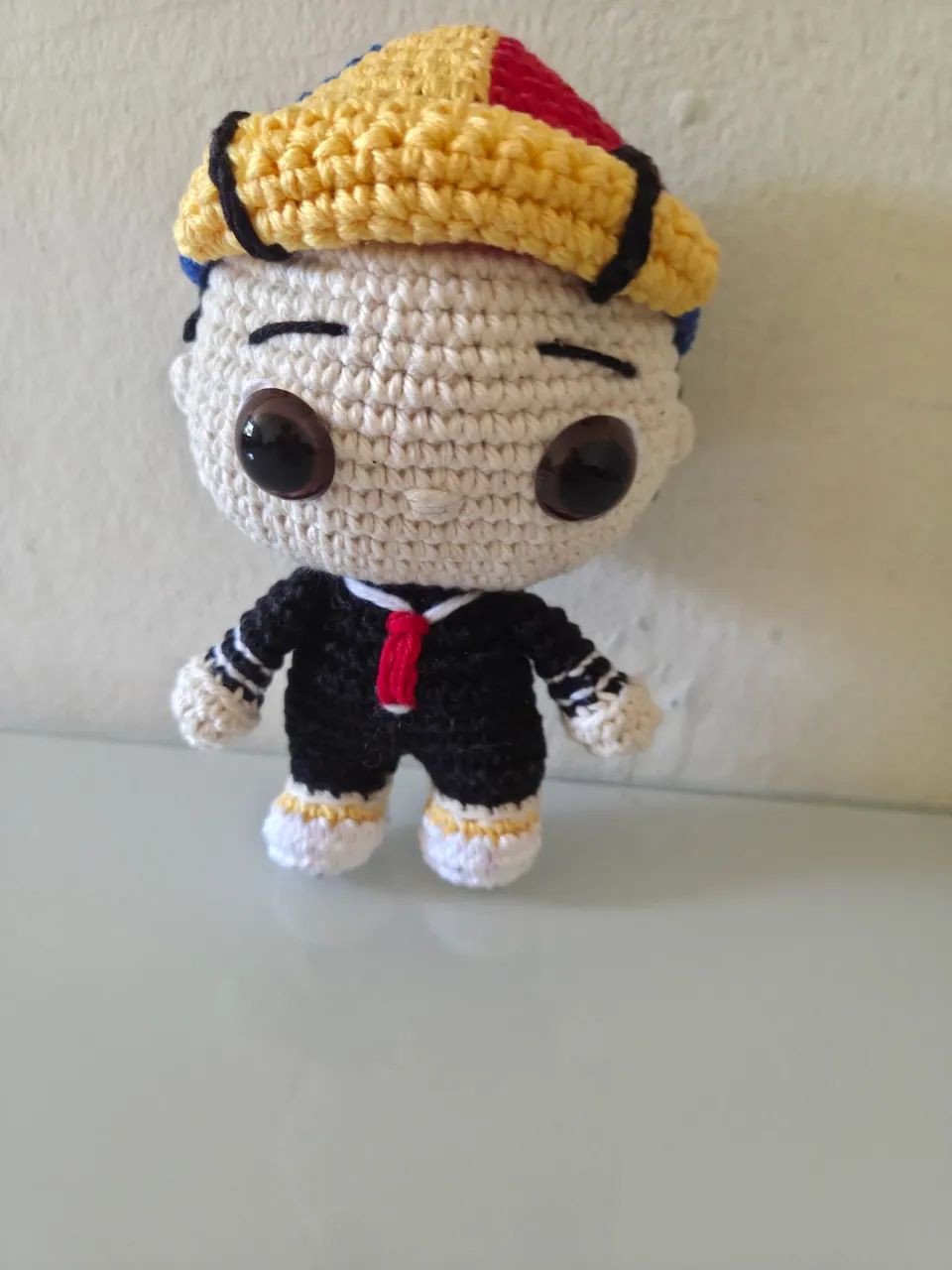 Boneco Amigurumi 15cm aproximadamente  - Foto 2