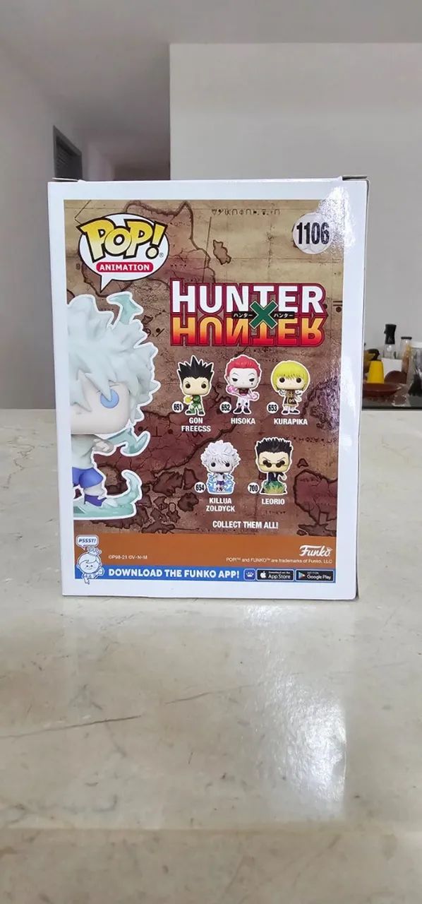 Funko pop Killua Chase 1106 Lacrado - Foto 3