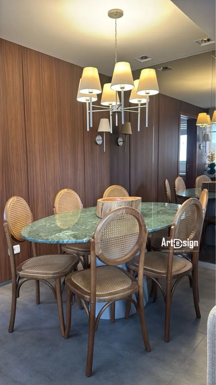 Mesa de mármore verde Guatemala cone granilite  - Foto 2