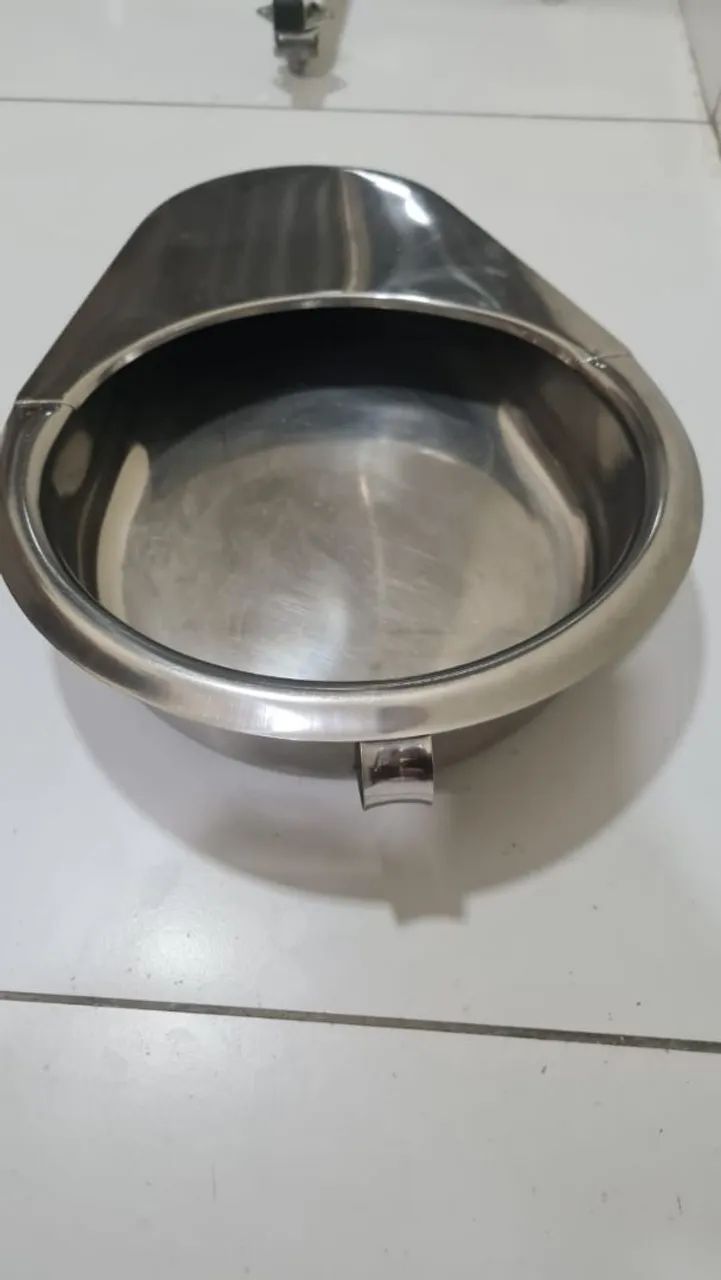 Penico Hospitalar em Inox