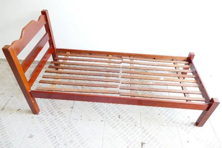 Cama madeira maciça LEIA O ANÚNCIO - Foto 4