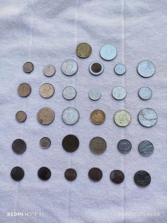 Coleção de Moedas Antigas Aceito Oferta