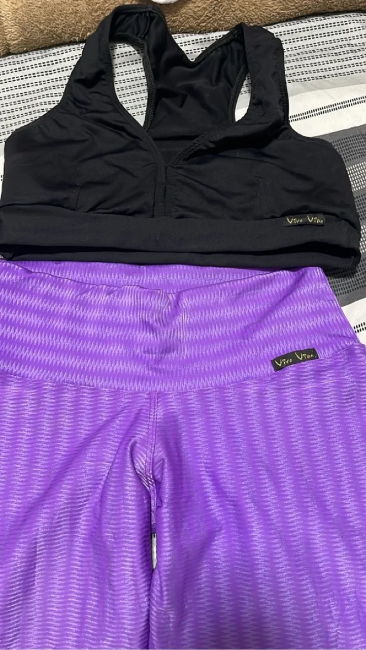 Conjunto Top e Legging Viva Vix