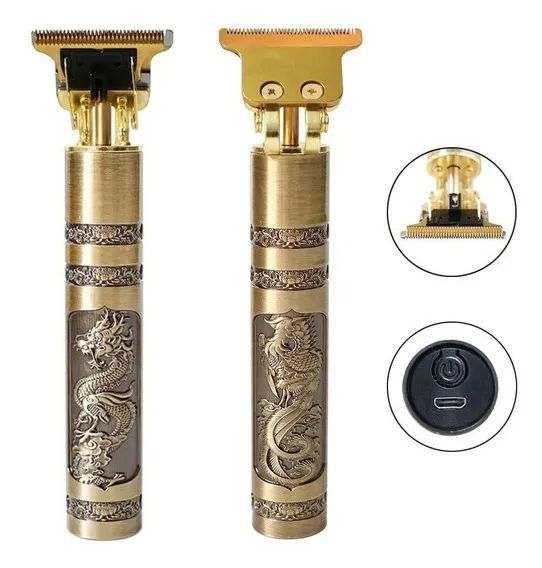 Máquina de Cabelo e Barbeador T9 Profissional Sem Fio Portátil Potente com Entrega Rápida!