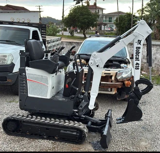 Mini escavadeira Bob cat 418   - Foto 3