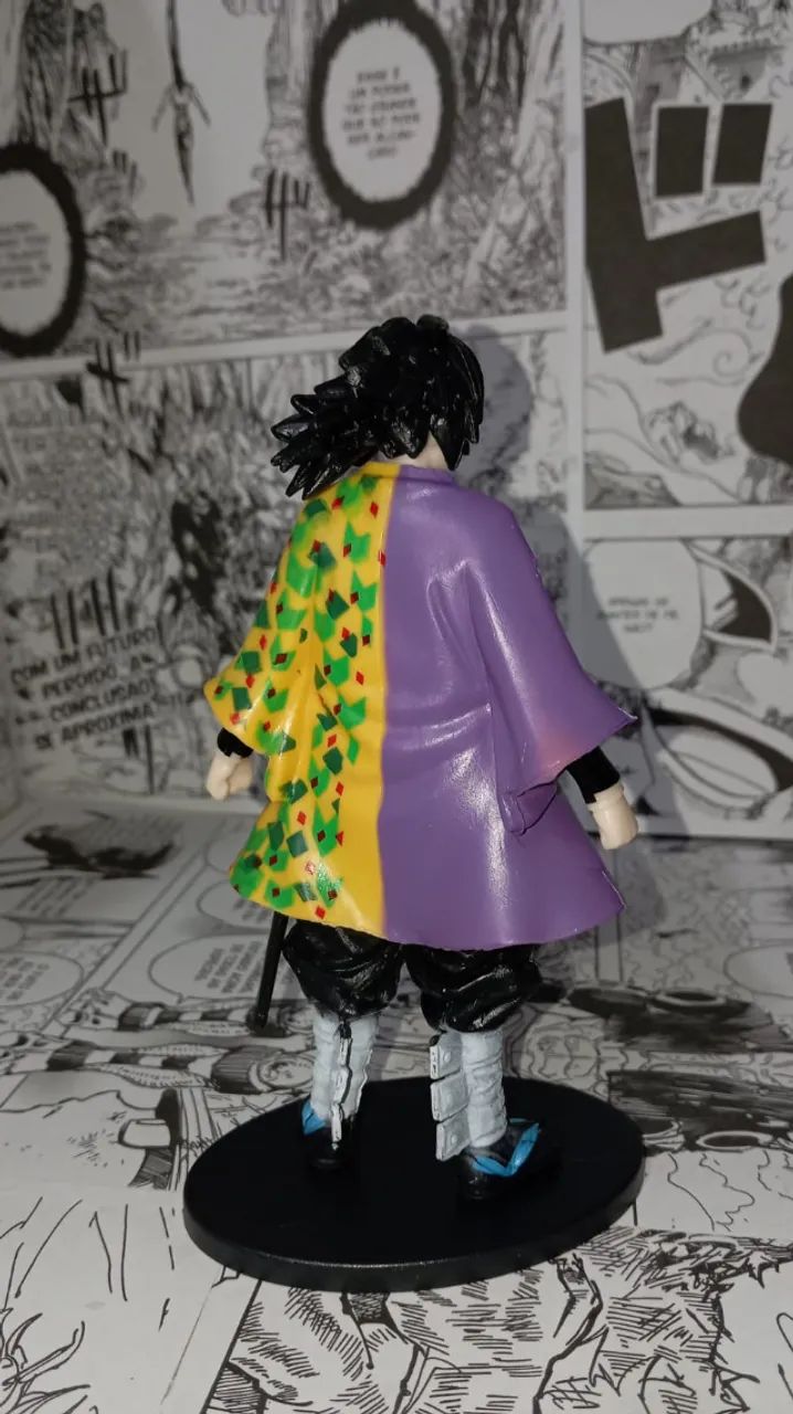 Boneco Action Figure Giyu Tomioka - Demon Slayer: Kimetsu no Yaiba. - Foto 2