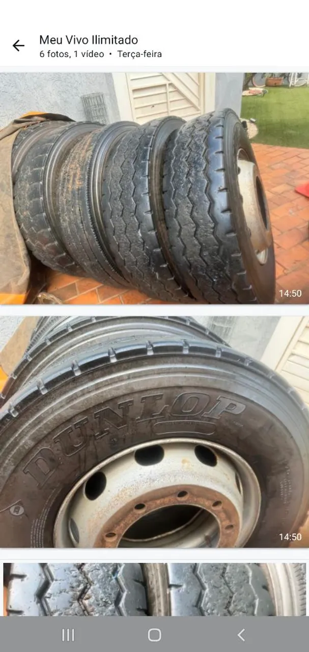 Pneus para Caminhão - Dunlop - 275/80R22.5