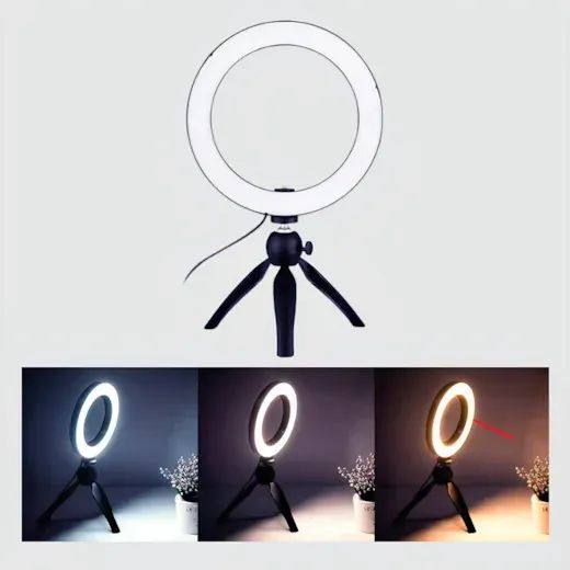 Lumi ring desk 8 polegadas. (aceito cartao com juros da maquina) - Foto 2