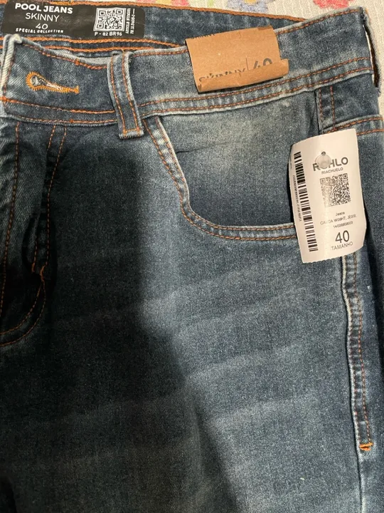 Calça Jeans Skinny Pool 40