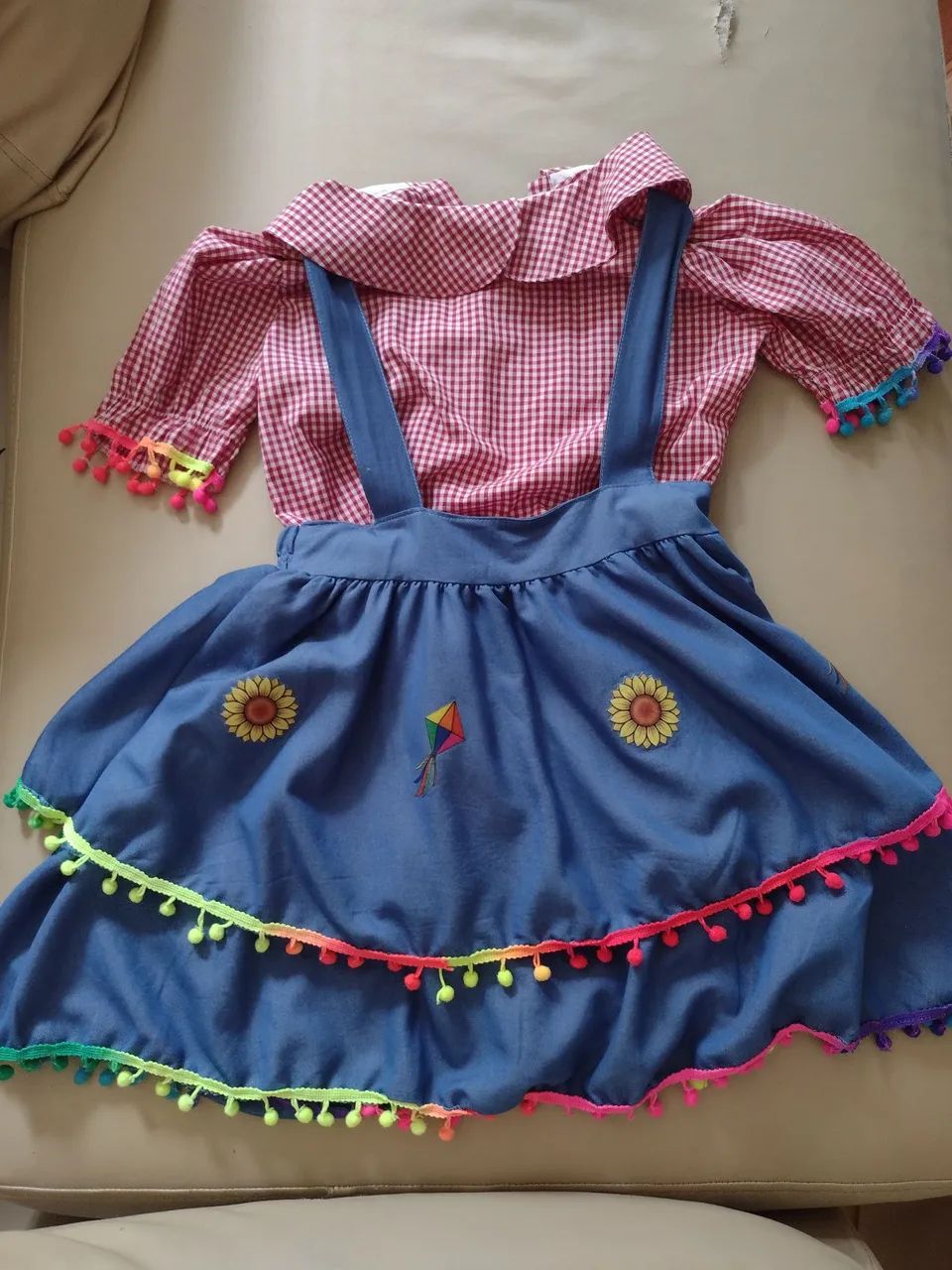 Roupa junina infantil  - Foto 3