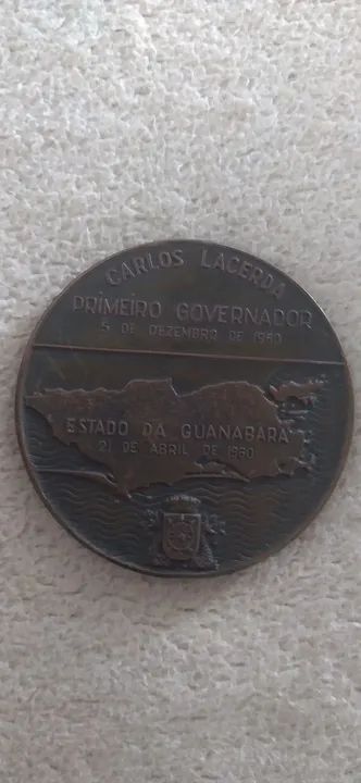Medalha comemorativa antiga 