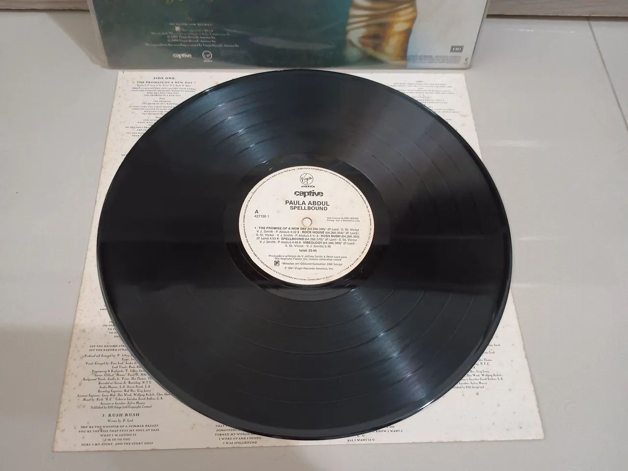 Disco de Vinil - Spellbound Paula abdoul  - Foto 2