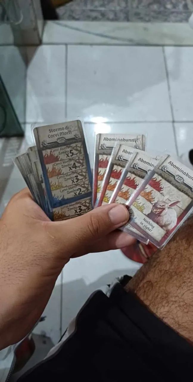 Cartas de Jogo de Mesa - Abominabunny!
