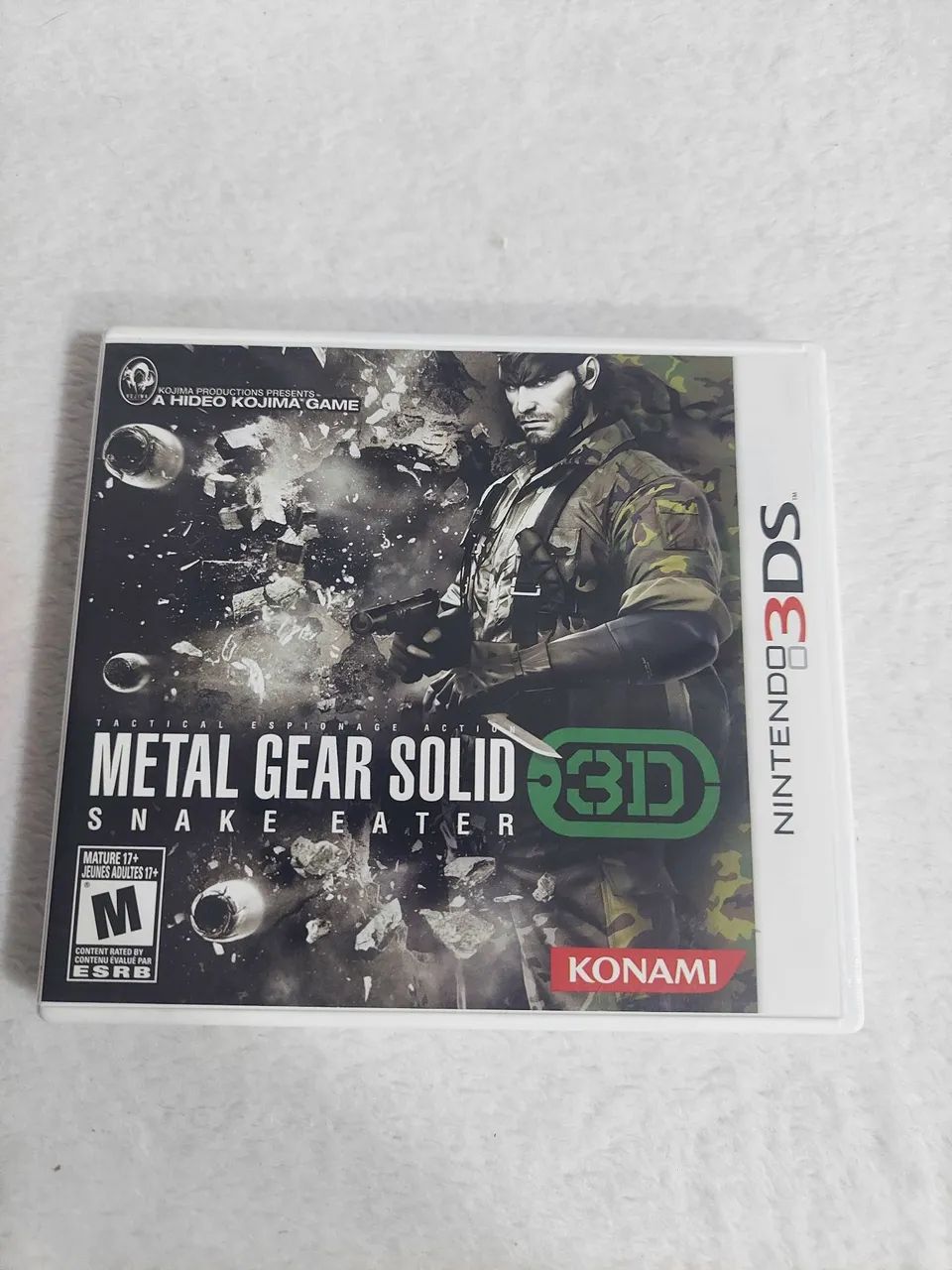 Metal Gear Solid 3D Snake Eater - Nintendo 3DS