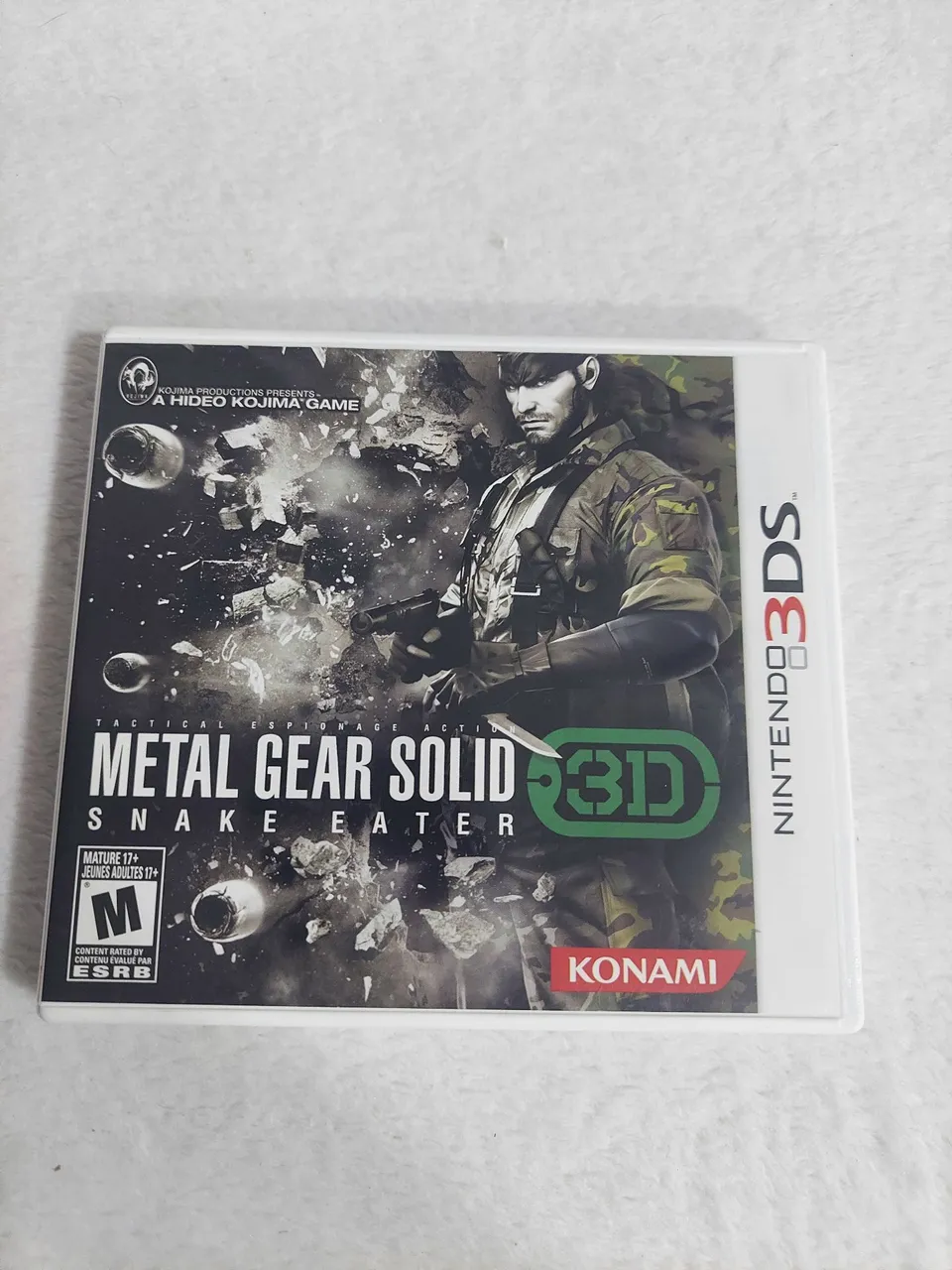 Metal Gear Solid 3D Snake Eater - Nintendo 3DS