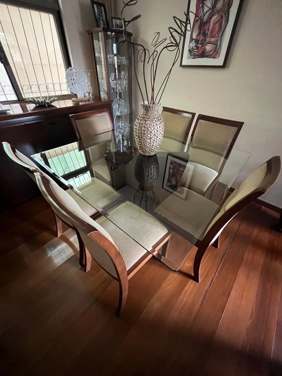 Mesa de Jantar com 6 Cadeiras - 1,30 x 1,30 - Foto 3
