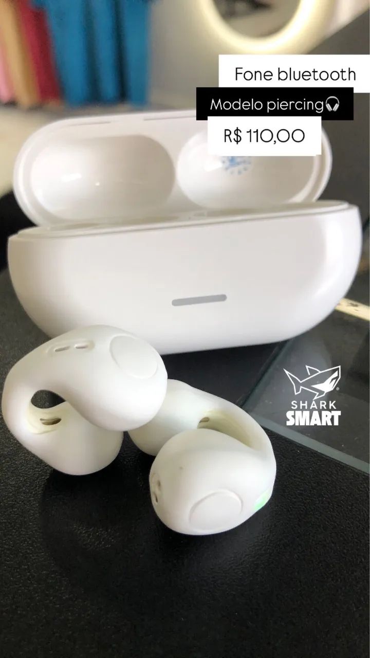 Fone bluetooth - modelo piercing - Foto 3