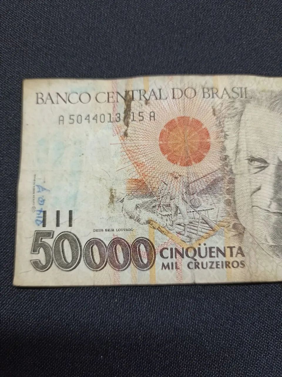 Cédula 50 mil cruzeiros  - Foto 3
