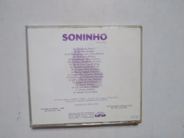 Cd Soninho Lívia Diniz - Foto 2