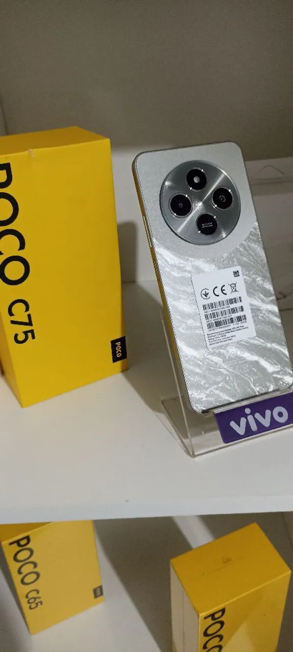 POCO C75 256 GB 8 DE RAM COM NFC NOVO SEM USO!