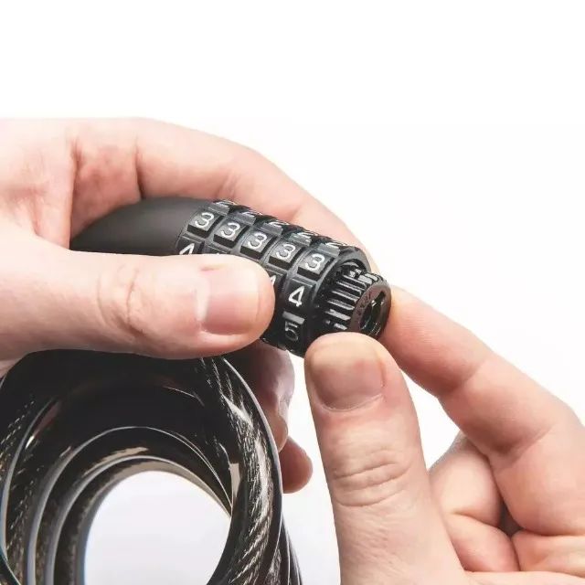Trava Cadeado Anti Furto -Corrente Senha -Alta Segurança Loja Coimbra Computadores Entrega - Foto 4