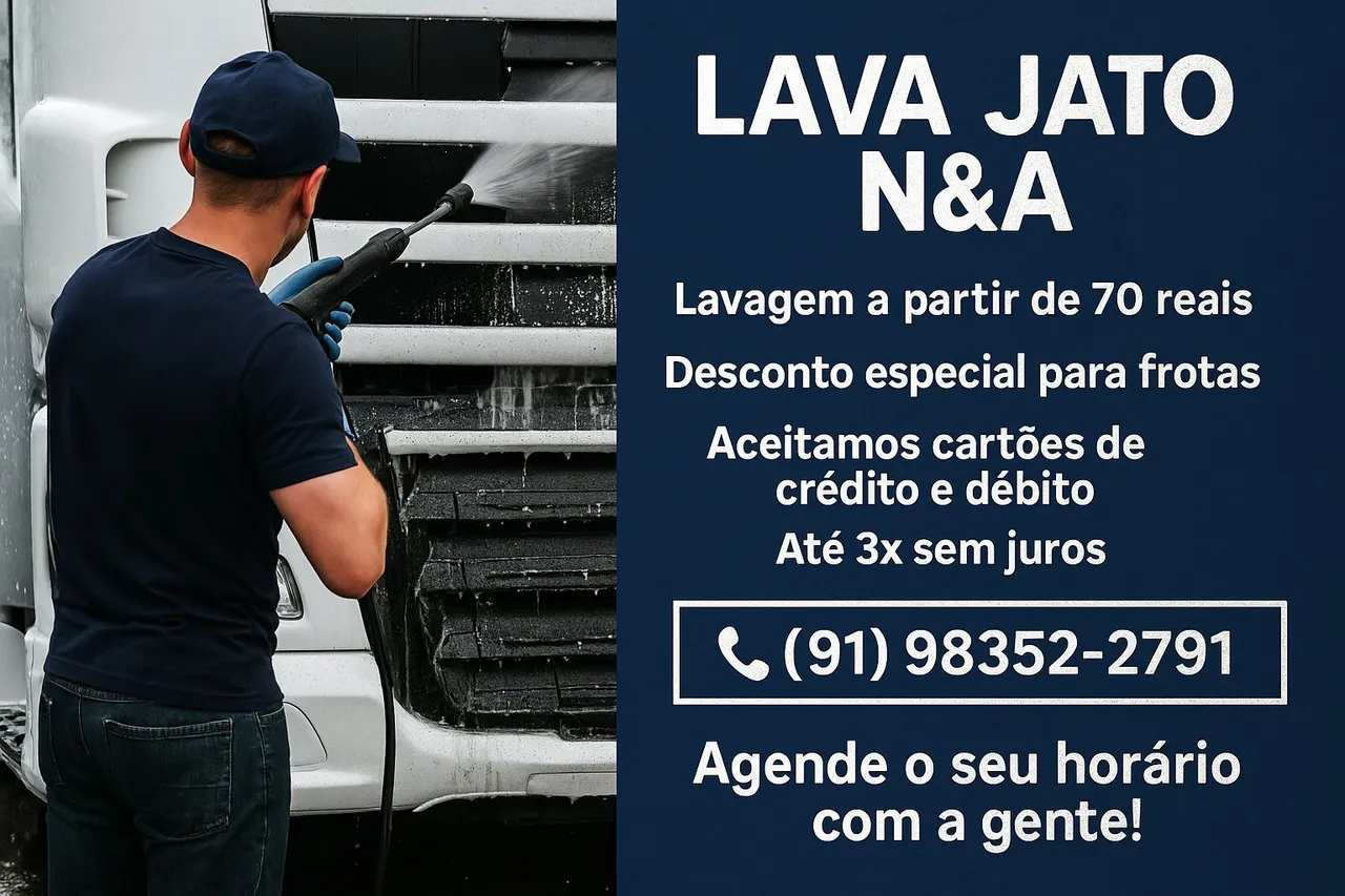 Lava Jato N&A - Lavagem de caminhões