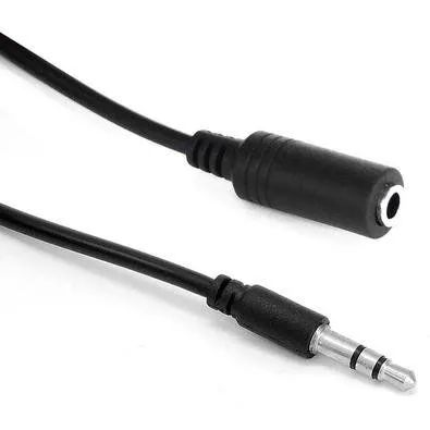 Cabo Extensor P2 Macho para P2 Fêmea - 3,5mm - 1.5 Metros
