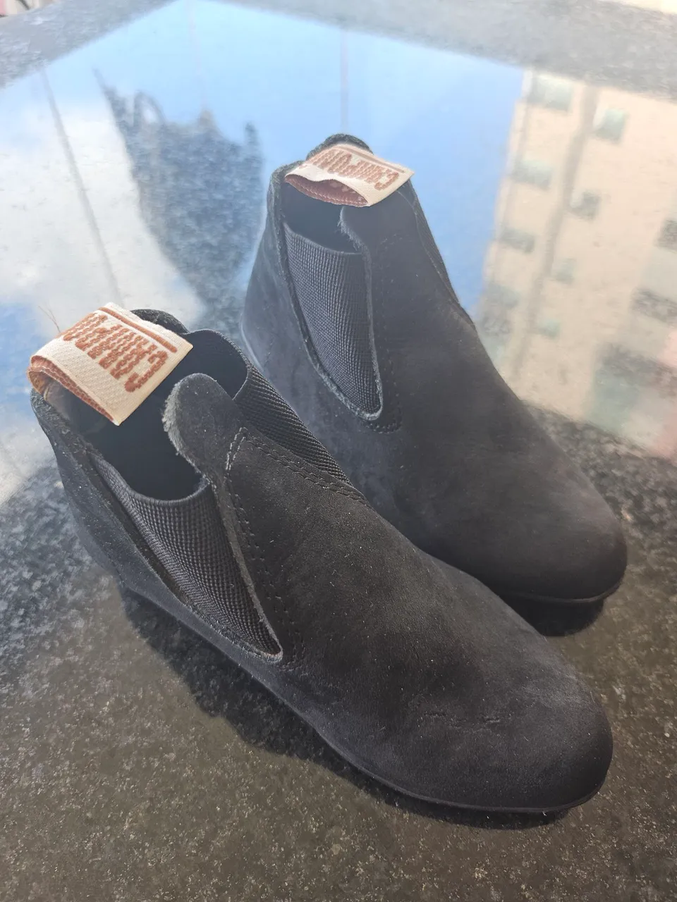 Bota de Couro para Bebê