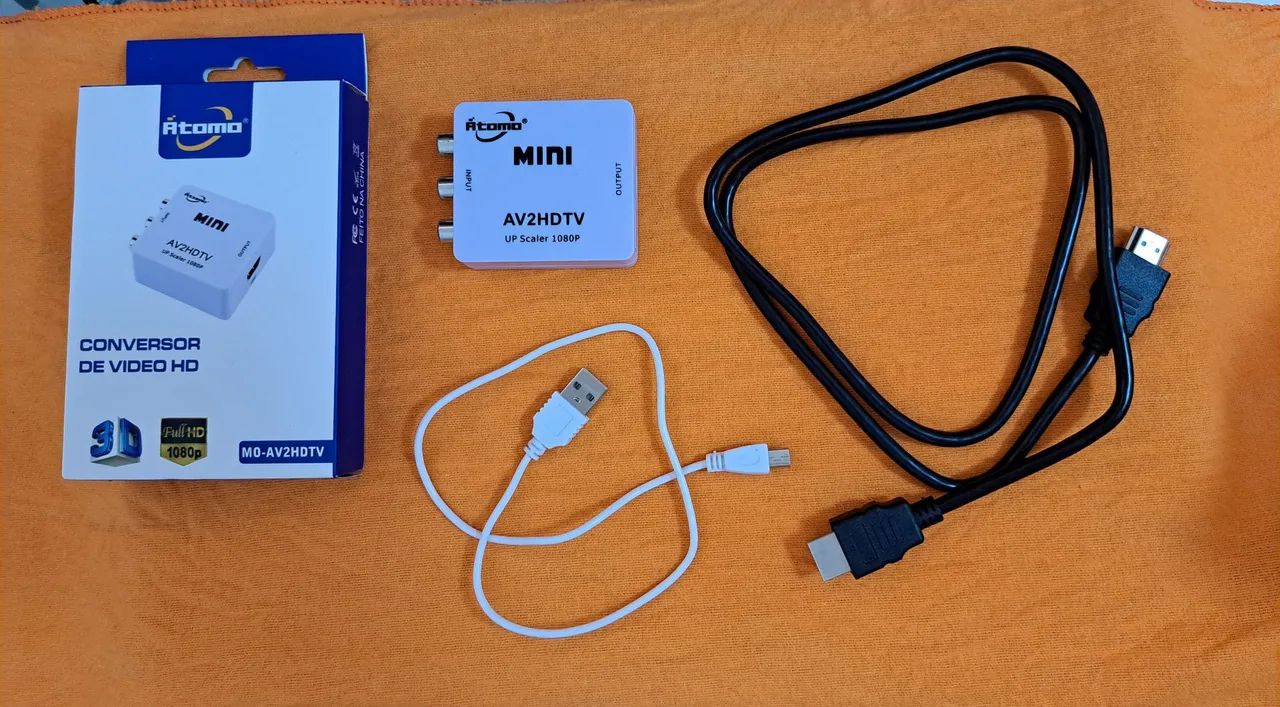 Conversor de Vídeo HD Mini AV2HDTV Átomo - Full HD 1080p - Foto 2