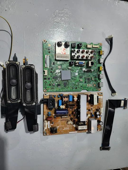 Placas da tv Samsung, LN32D550K1G,funcionando  - Foto 5