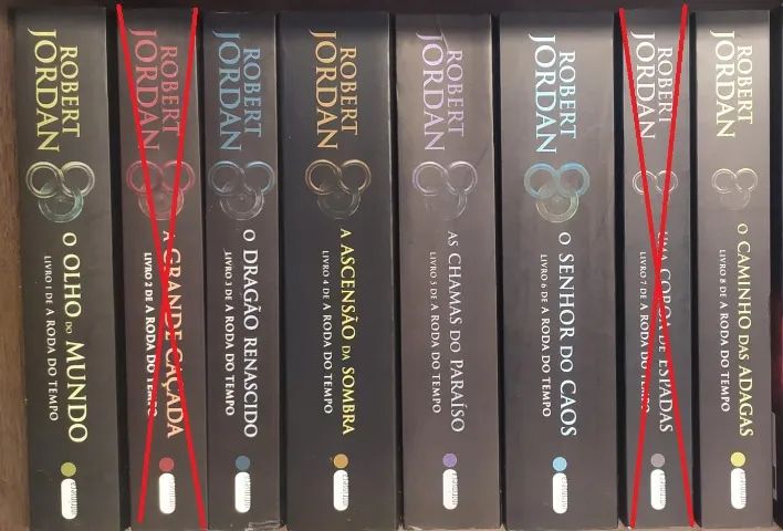A Roda do Tempo (6 Livros disponíveis) - Coleção dos livros traduzidos, de Robert Jordan - Foto 2