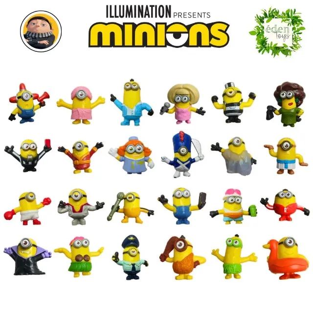 Bonecos Minions McDonalds 2020